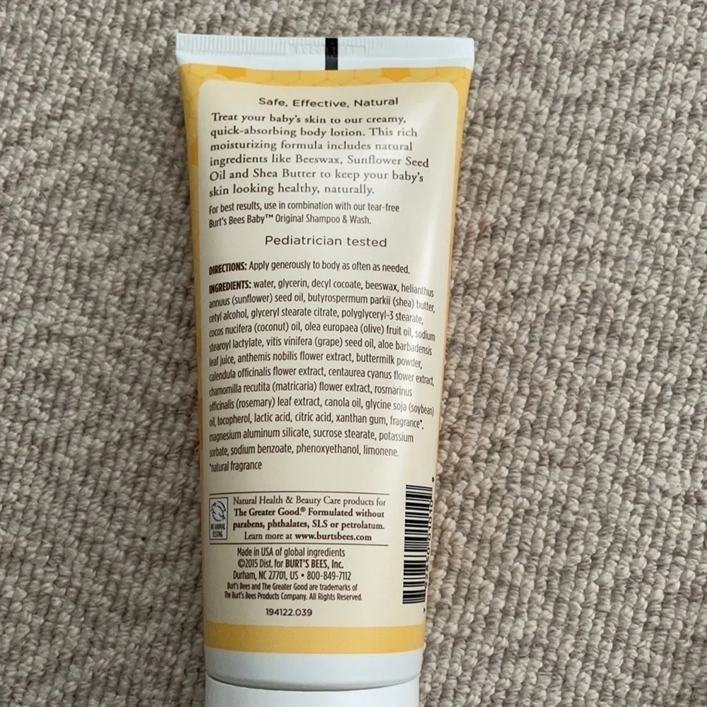 New Burt’s Bee Baby skin products bundle